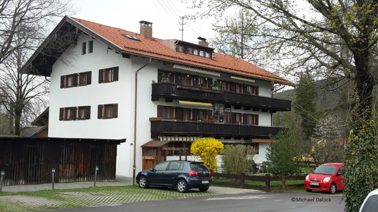 Ein Haus in der Ringberg-Siedlung in Bad Wiessee