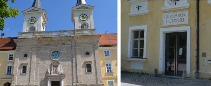 Auch die Schüler des Gymnasiums Tegernsee feiern regelmäßig Gottesdienste in der St. Quirinus Kirchen 