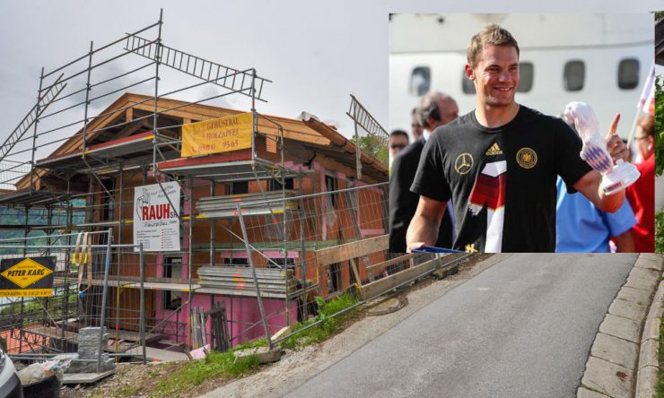 Bald schon könnte Manuel Neuer sein Haus am Tegernseer Leeberg beziehen. Doch das Gartenhaus soll es an der gewünschten Stelle nicht geben.