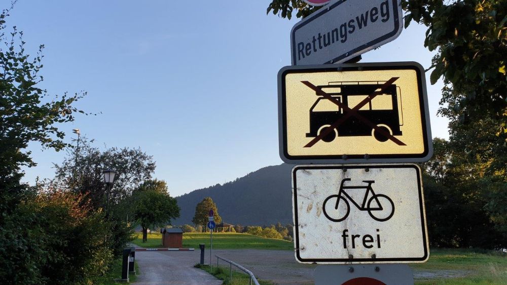 Wohnmobile und Radler als akute Probleme in Tegernsee
