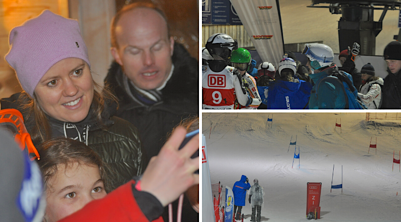 Vicky bei Skisport-Premiere in Wiessee