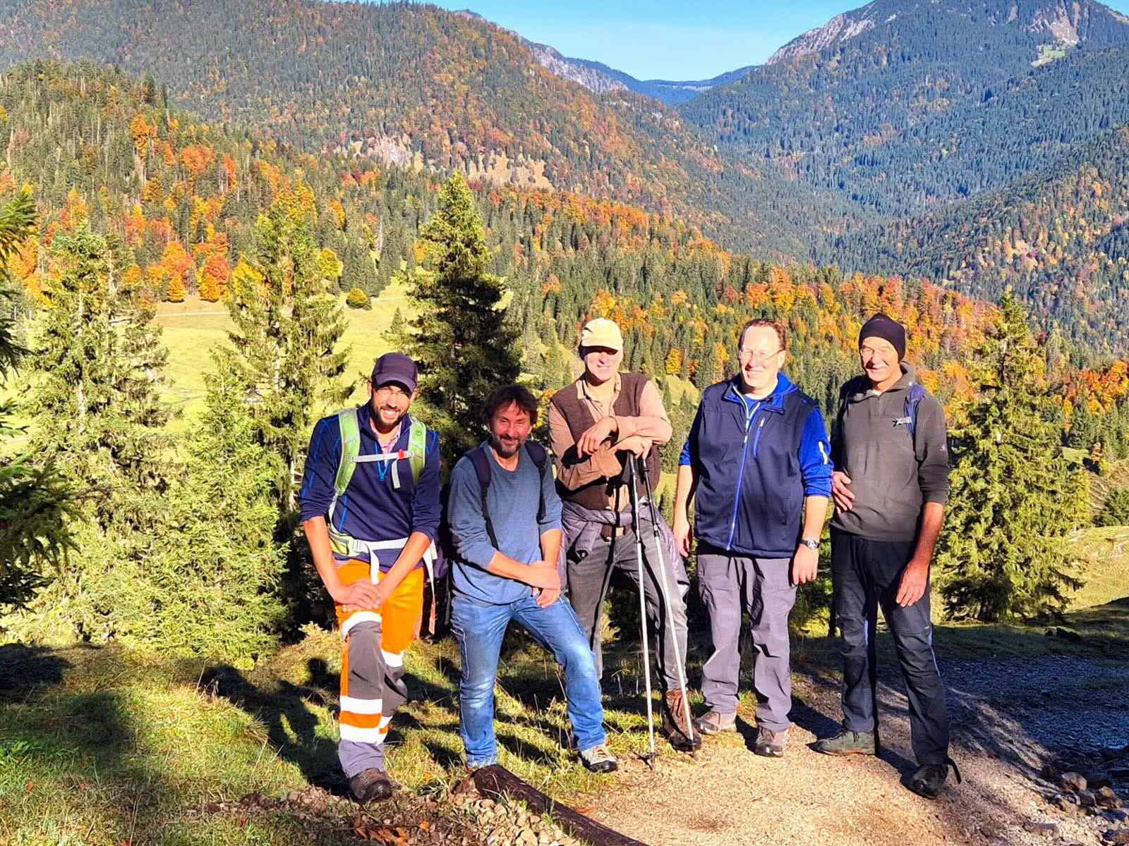 Gemeinschaftsaktion der Sektion Tegernsee des DAV und Gemeinde Kreuth Weg zwischen Gaißalm und Schildenstein läuft wieder